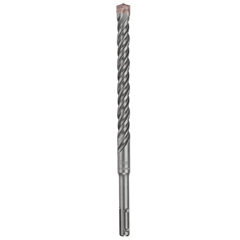 Bosch Bulldog HC2093 Rotary Hammer Drill Bit, 9/16 in Dia, 8 in OAL, 2-Flute, 25/64 in Dia Shank