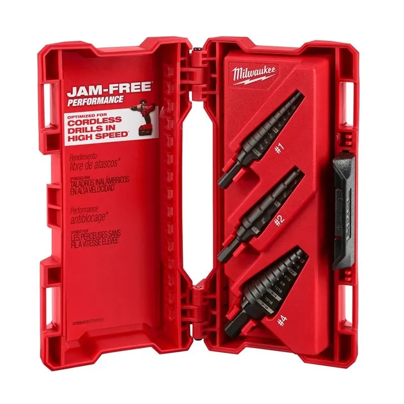 48-89-9221 3-Piece Step Drill Bit Set