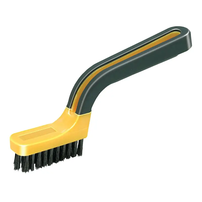 Allway Tools GB Grout Brush, 7 in L Blade, 3/4 in W Blade, Nylon Blade, Soft-Grip Handle