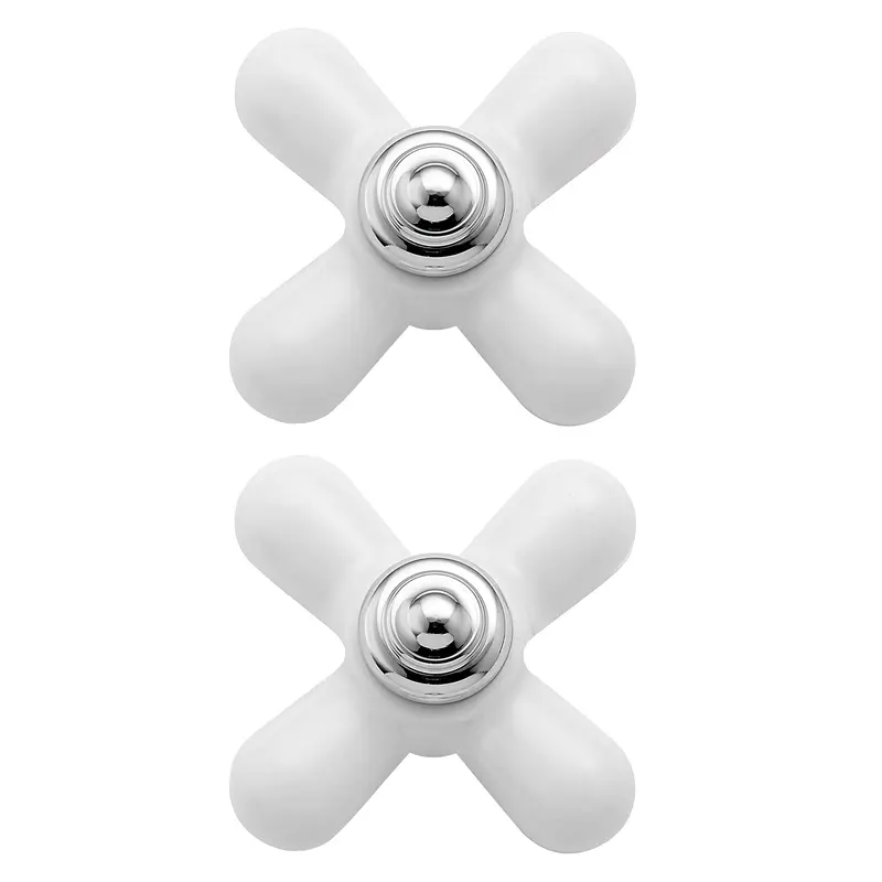 Monticello Porcelain/replacement Handle Knob InsertChrome