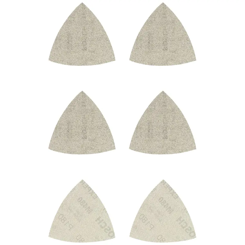 Mesh sanding disc set Punched Grit size 80-180 (L x W) 93 mm