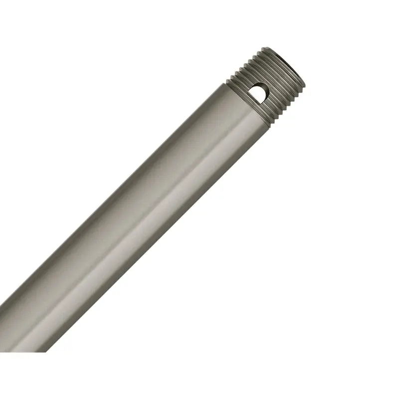 36 in. Pewter Extension Downrod for 12 ft. ceilingsPewter