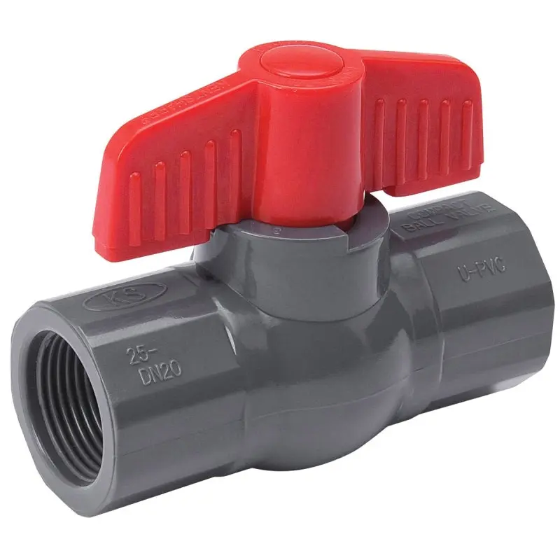 B & K 107-104 Ball Valve, 3/4 in Connection, FPT x FPT, 150 psi Pressure, PVC Body