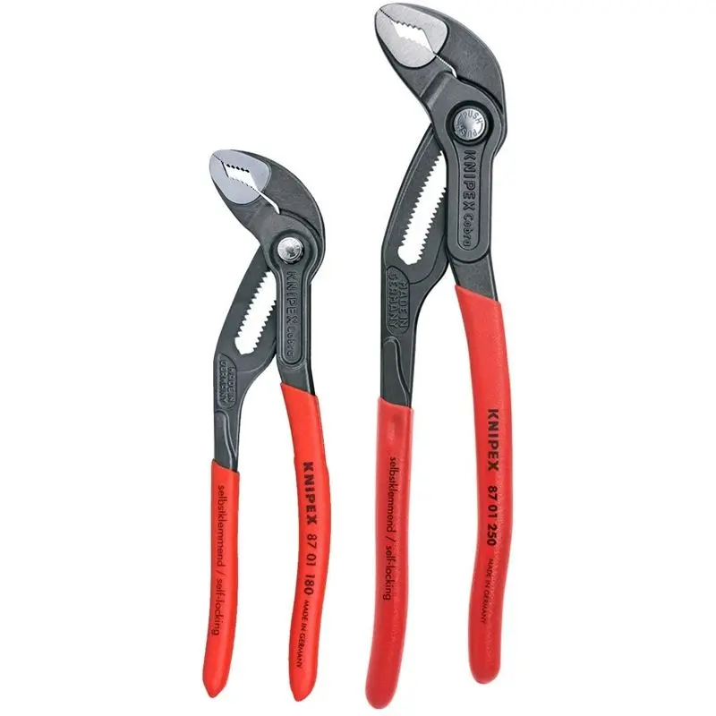 KNIPEX 00 31 20 V01 US Cobra Pliers 2 pc Set  7-1/4 in and 10 in
