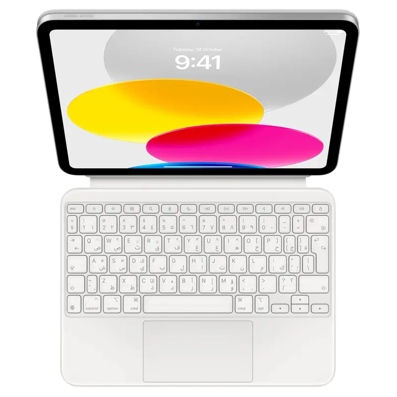Apple Magic Keyboard Folio for iPad 10th Gen Arabic Layout