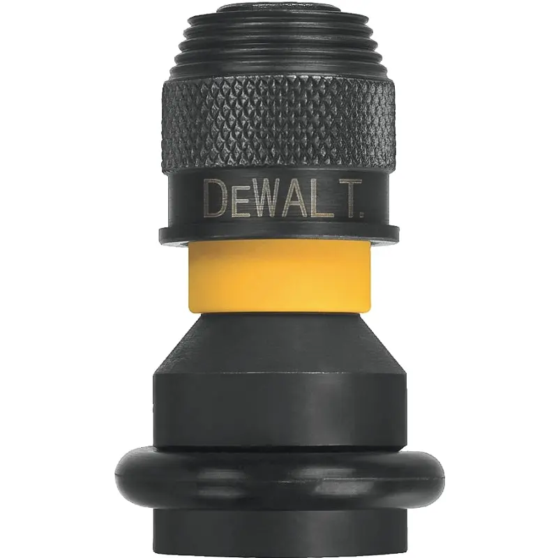 DeWALT DW2298 Socket Adapter, 1/2 in Drive, Female Square Drive, Steel