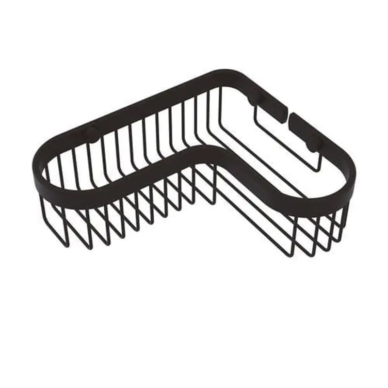 Allied Brass Corner Toiletry Shower Basket in Oil Rubbed Bronze