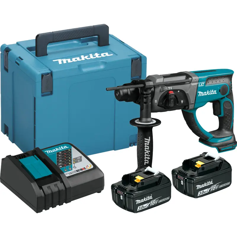 Makita DHR202RFJ Cordless SDS Rotary Hammer Drill