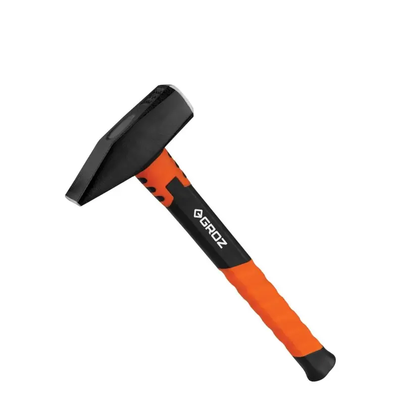 Groz 2 Kg Machinist's Hammer with 16'' Fibreglass Handle| MH/FG/2000/16
