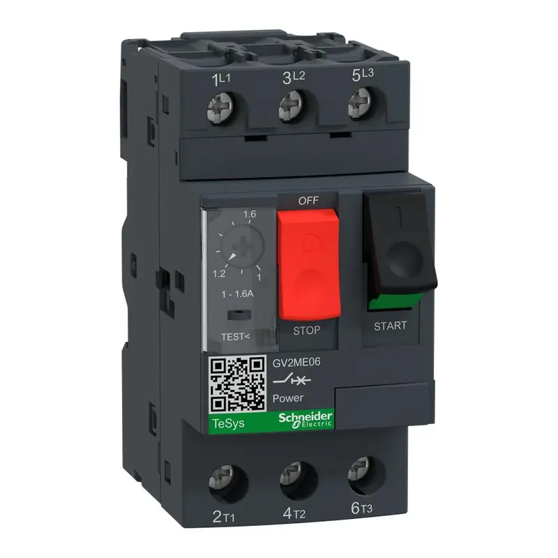 Motor circuit breaker (1 - 1.6 A) | GV2ME06