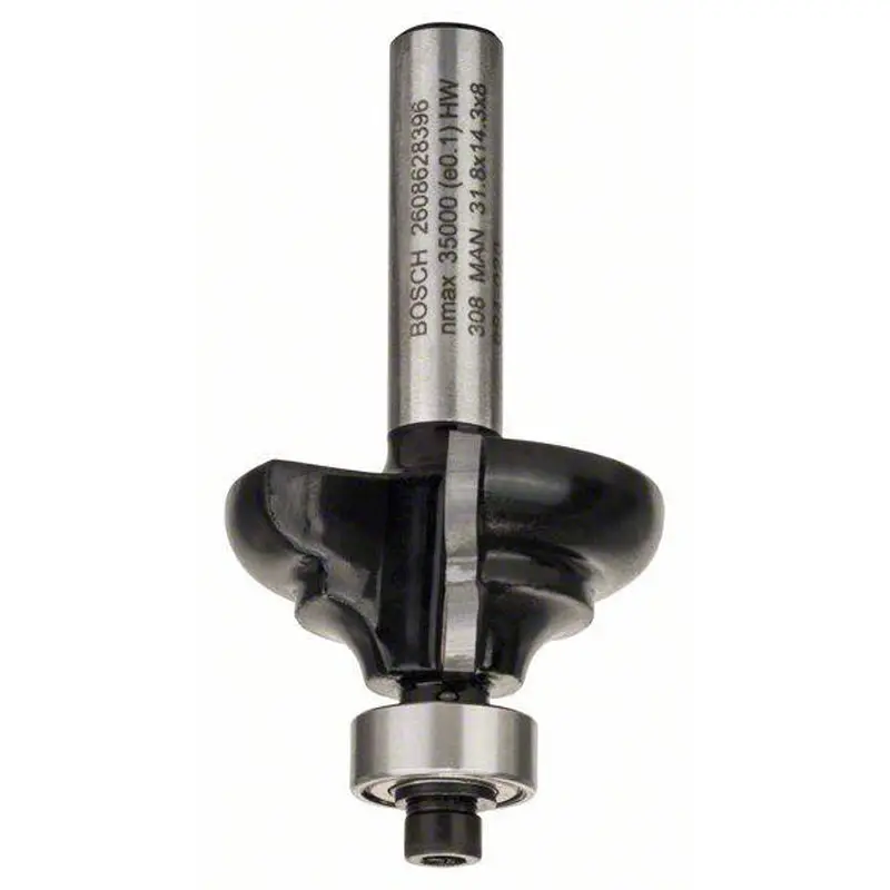 Edge Forming Bit C 8mm, R1 4,8mm, B 9,5mm, L 14mm, G 57mm