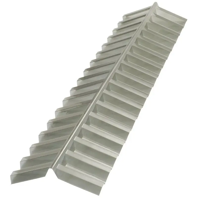 4 ft. Solar Grey Polycarbonate Roof Panel Ridge Cap.992 / each