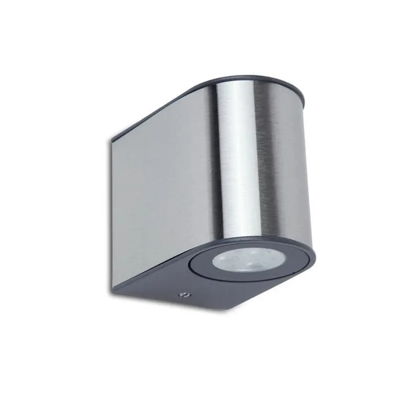 Lutec gemini walllight gray 4000k 9w ip54 small 1890s | LUT00069