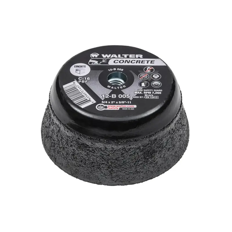 WALTER 12B005 5" Concrete Cup Stone