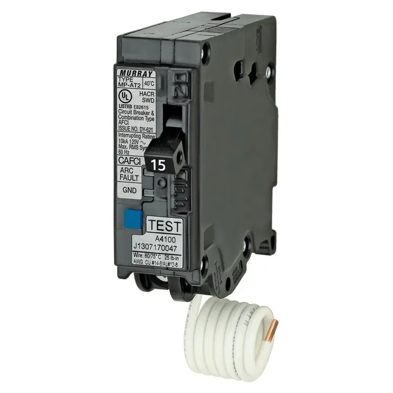 15 Amp 1 in. Single-Pole Combination AFCI Circuit Breaker0.4 / piece