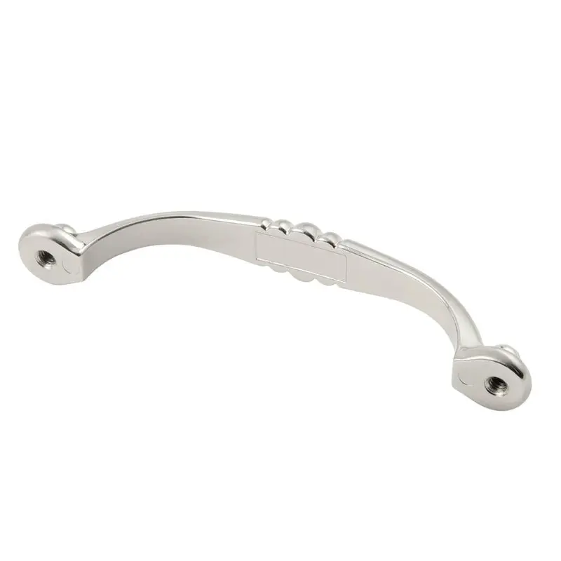 3-3/4 in. (96 mm) Center-to-Center Brushed Nickel Traditional Drawer Pull3 3/4 in. / Burnished Brass / 0.08