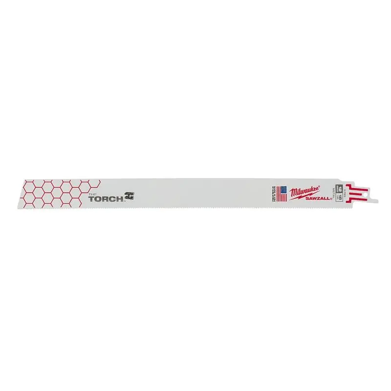 48-00-8789 12 in. 18 TPI THE TORCH SAWZALL Blade - 25 Pack