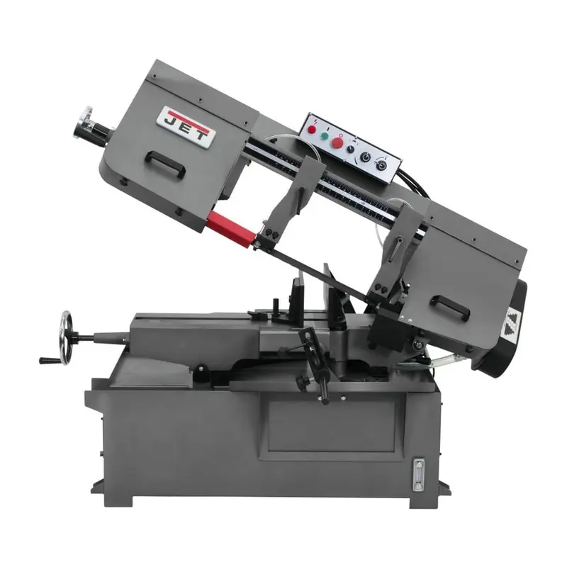 10 in. x 14 in. Metalworking Horizontal Mitering Bandsaw 230-Volt 1Ph1034 / each