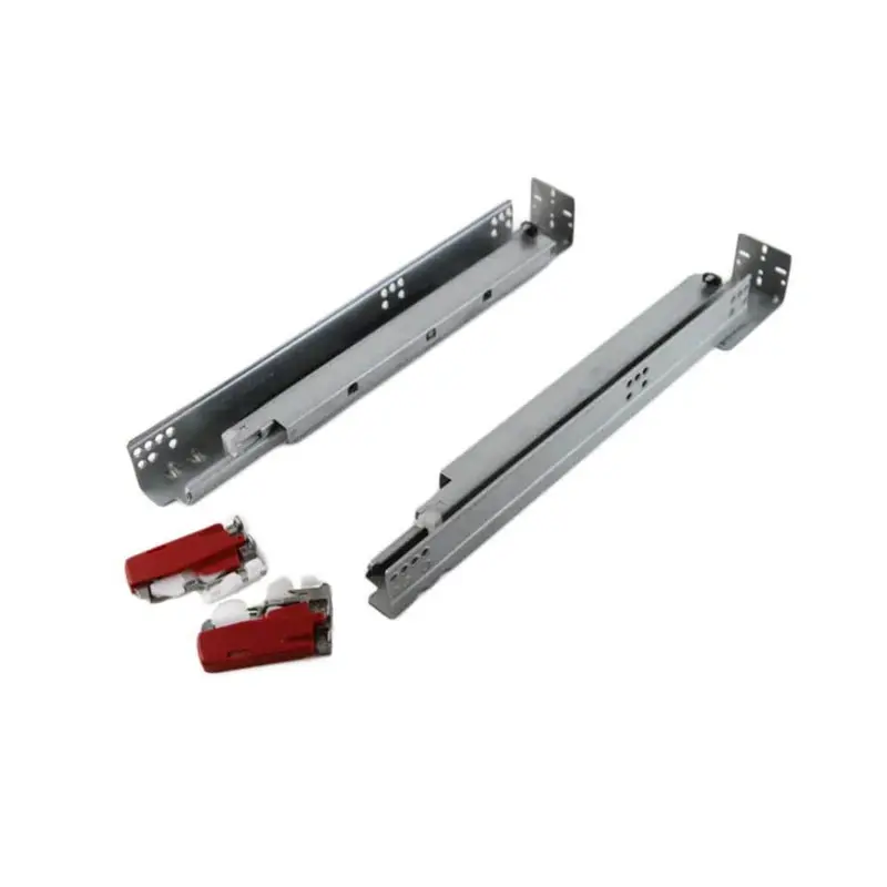 15 in. Full Extension Under Mount Soft Close Ball Bearing Drawer Slide with Rear Bracket Set (6-Pair)6 / 2 / 15
