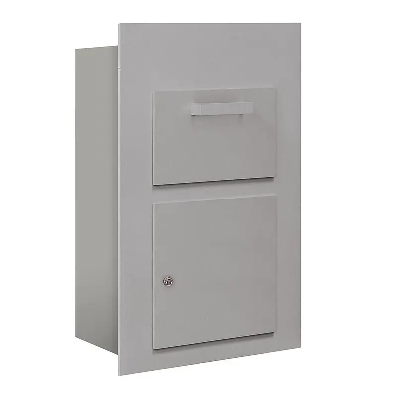 3600 Series Collection Unit Aluminum USPS Front Loading for 5 Door High 4B Plus Mailbox UnitsGold / 60.0 / 1