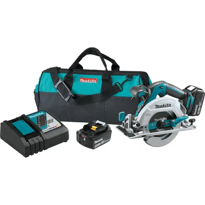 18-Volt 5.0Ah LXT Lithium-Ion Brushless Cordless 6-1/2 in. Circular Saw Kit2 Batteries & Charger Included / 16