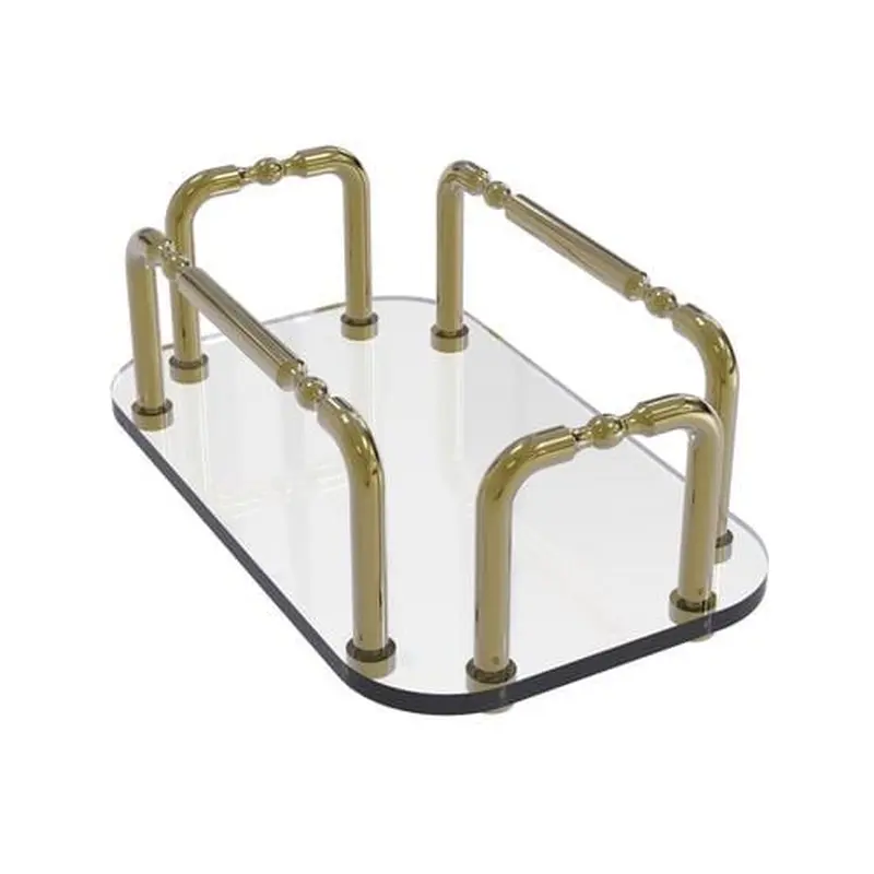 Allied Brass Unlacquered Brass Freestanding Towel RackAntique Copper