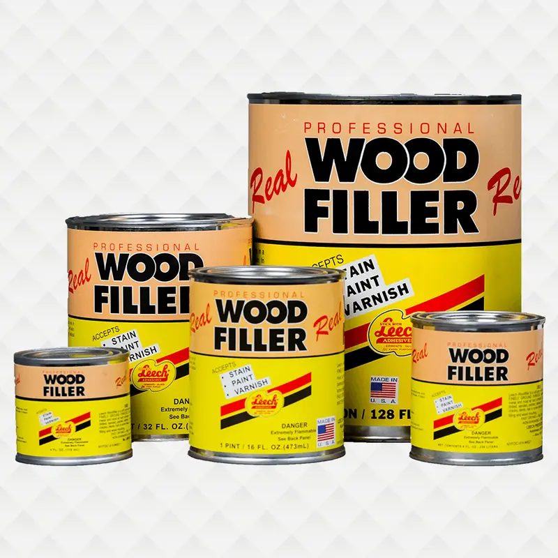Leech Superior Grade Real Wood Filler 1 Pint1 Pint