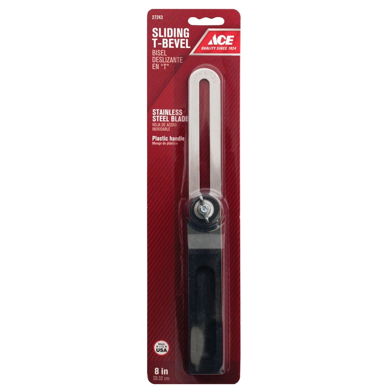 ACE 27243 T-Bevel, 8-1/2 in L, 0.43 in W, 1 in H